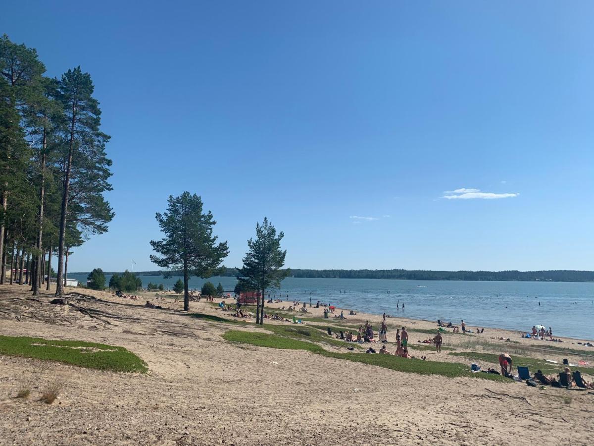 Hostel Hudiksvall Malnbaden Camping Екстер'єр фото