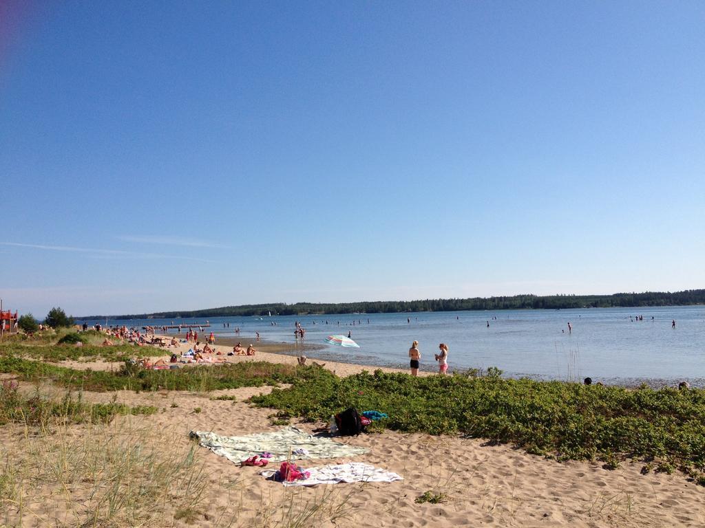 Hostel Hudiksvall Malnbaden Camping Екстер'єр фото