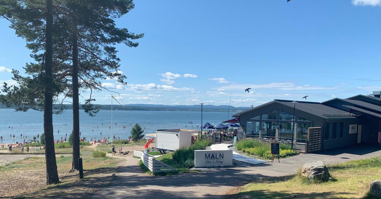 Hostel Hudiksvall Malnbaden Camping Екстер'єр фото